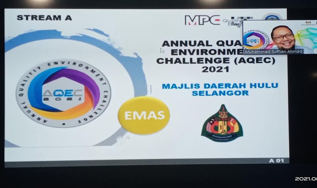Tahniah kepada Team Induk 5S MDHS yang berjaya merangkul Anugerah Emas di Annual Quality Environment Challenge (AQEC) 2021